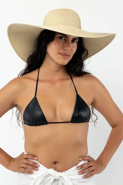 Los Angeles Apparel Hat21 - Classic Floppy Hat In Buttermilk