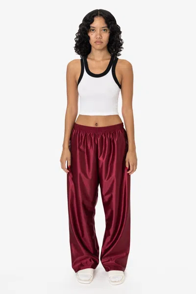 Los Angeles Apparel Hd445 - Heavy Dazzle Training Pant In Burgundy
