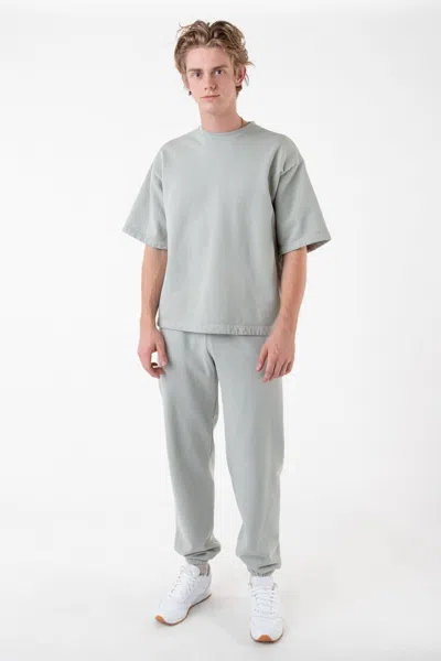 Los Angeles Apparel Hf04 - Heavy Fleece Sweatpants (garment Dye) In Gray