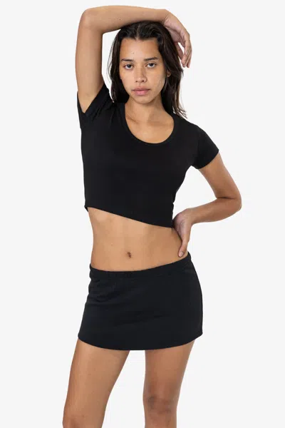 Los Angeles Apparel Hf-385 - Heavy Fleece Mini Skirt In Multi