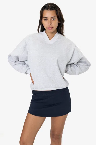 Los Angeles Apparel Hf-385 - Heavy Fleece Mini Skirt In Multi