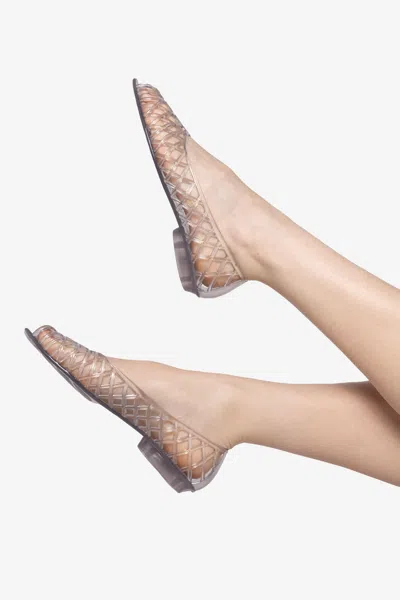 Los Angeles Apparel Jellyfl - Jelly Flats In Multi