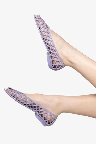 Los Angeles Apparel Jellyfl - Jelly Flats In Multi
