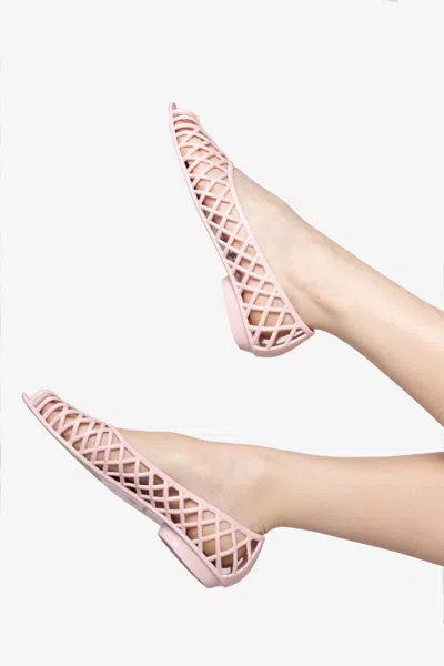 Los Angeles Apparel Jellyfl - Jelly Flats In Multi