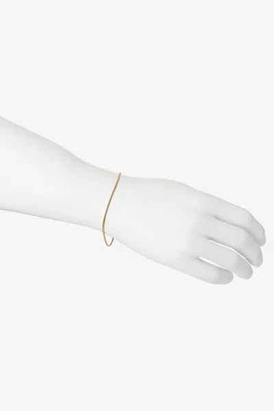 Los Angeles Apparel Jwlunibr - Unisex Snake Chain Bracelet In Gold