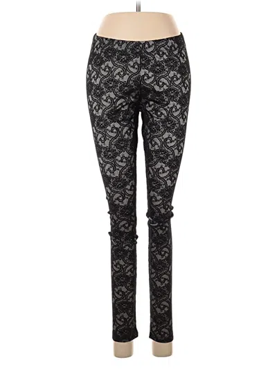 Pre-owned Los Angeles Apparel Leggings In Black