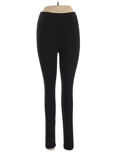 Pre-owned Los Angeles Apparel Leggings In Black