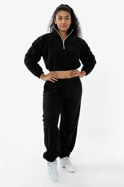 Los Angeles Apparel Pf404 Mix - Polar Fleece Sweatpant In Black
