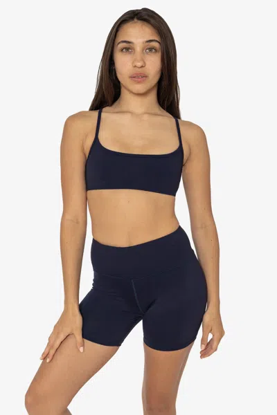 Los Angeles Apparel Raw302 - Performance Sport Short In Navy