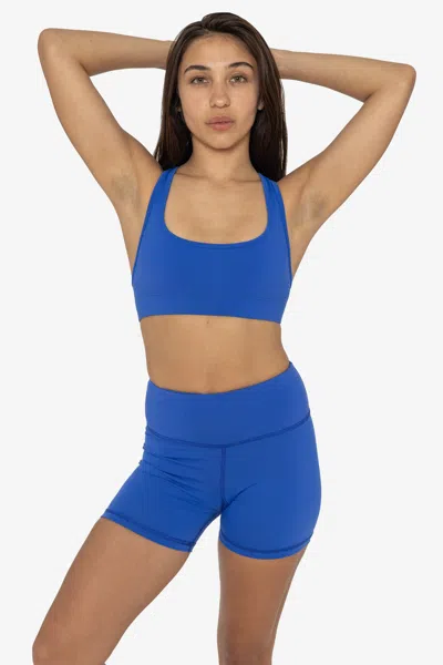 Los Angeles Apparel Raw302 - Performance Sport Short In Royal