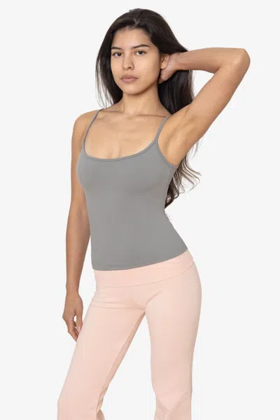 Los Angeles Apparel Raw311 - Performance Spaghetti Tank In Gray