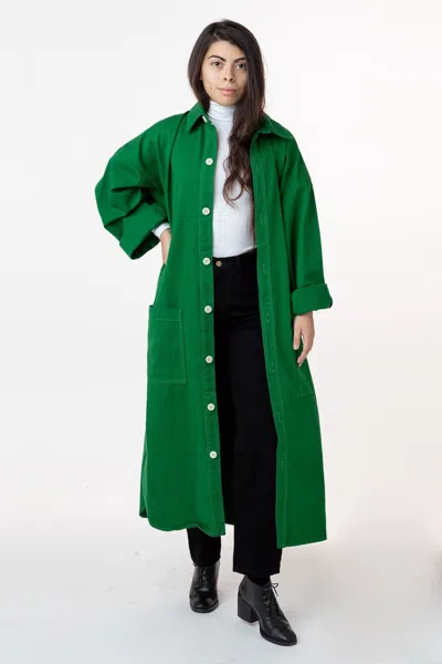 Los Angeles Apparel Rct305 - The Lab Coat In Metallic