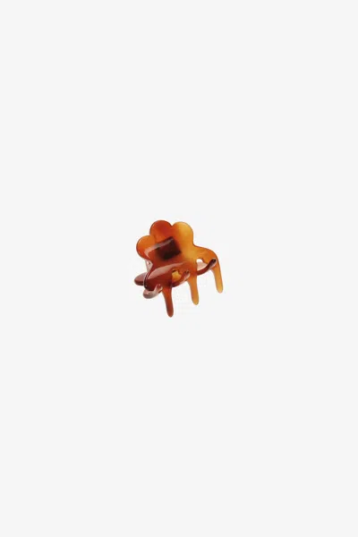 Los Angeles Apparel Rhac013 - Mini Mermaid Hair Clip In Tortoise