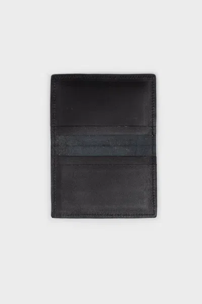 Los Angeles Apparel Rlh3419 - Folded Horizontal Wallet In Black