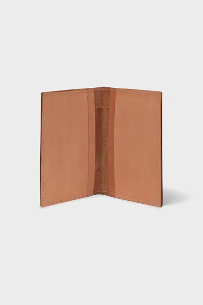 Los Angeles Apparel Rlh3419 - Folded Horizontal Wallet In Whisky