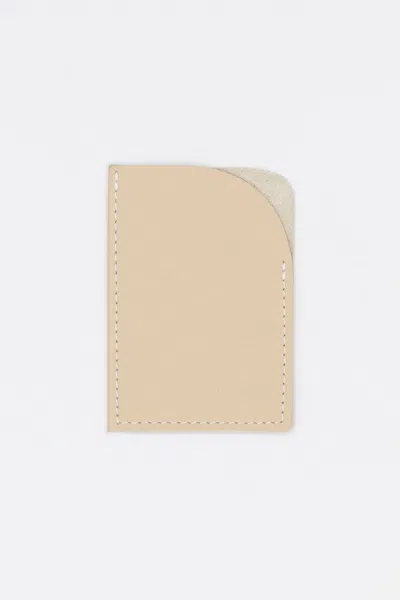 Los Angeles Apparel Rlh3427 - Card Holder In Vanilla