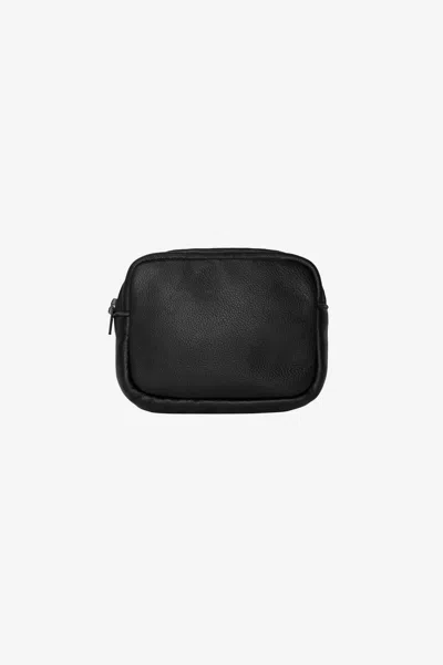 Los Angeles Apparel Rlh3495 - Small Leather Utility Pouch In Light Pink Foil