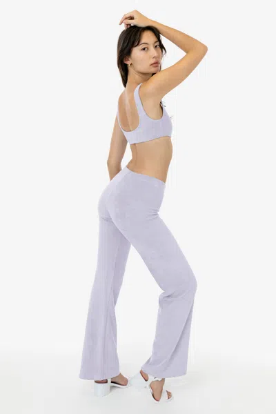 Los Angeles Apparel Rlt3000 - Loop Terry Flared Pant In White