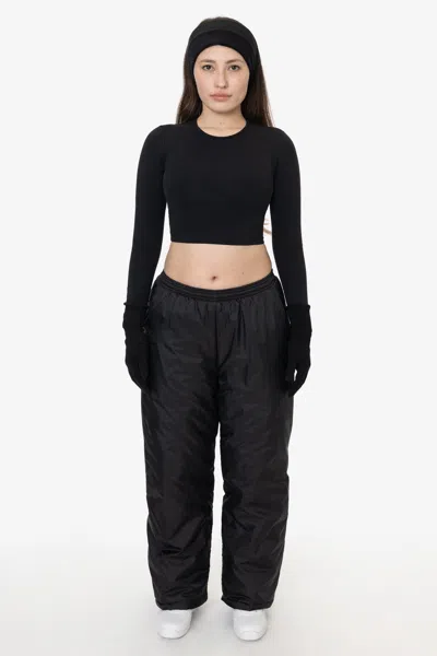 Los Angeles Apparel Rnfp404 - Nylon Puffy Pant In Multi