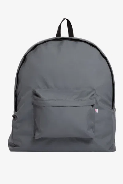 Los Angeles Apparel Rnp500xl - Extra Large Heavy Duty Nylon Backpack In Dark Grey