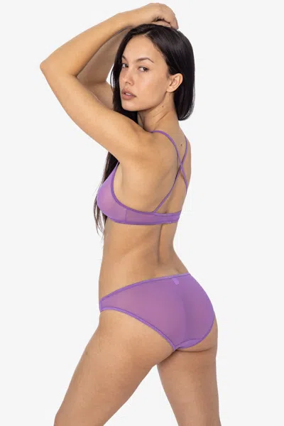 Los Angeles Apparel Rns94 - Micro Mesh Bikini Panty In Multi