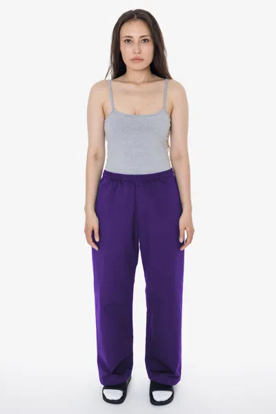 Los Angeles Apparel Rtwl405gd - Prison Pant - Poly Cotton Wide Leg Pant In Silver