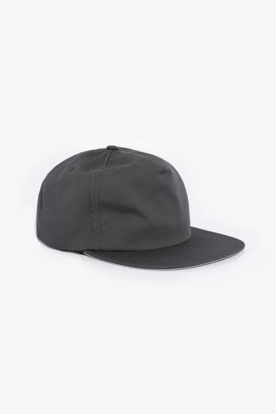 Los Angeles Apparel Rtwlsb500 - Poly Cotton Twill 5 Panel Hat In Charcoal