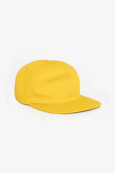 Los Angeles Apparel Rtwlsb500 - Poly Cotton Twill 5 Panel Hat In Gold