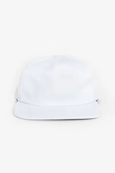 Los Angeles Apparel Rtwlsb500 - Poly Cotton Twill 5 Panel Hat In White
