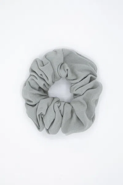 Los Angeles Apparel Scrunchgd - Garment Dye Scrunchie In Sage