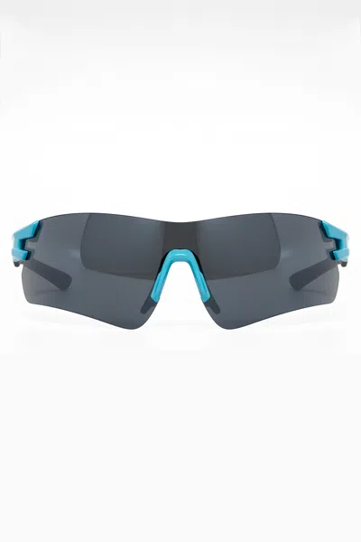 Los Angeles Apparel Sgsport - Shield Sport Sunglasses In Capri