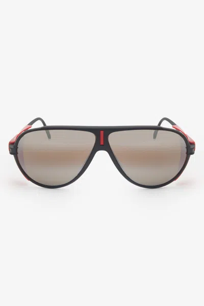 Los Angeles Apparel Sgvn152 - Aspen Ski Glasses In Black/red