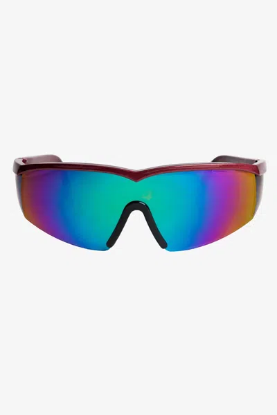 Los Angeles Apparel Sgvn81 - Willow Sunglasses In Burgundy