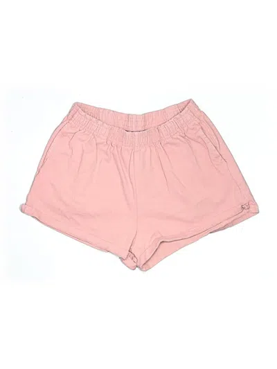Pre-owned Los Angeles Apparel Shorts In Pink