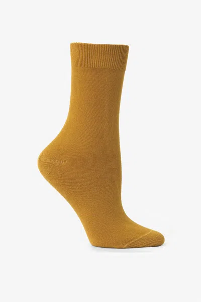 Los Angeles Apparel Smrsock - Summer Sock In Yellow