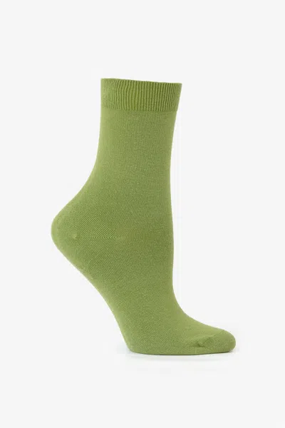 Los Angeles Apparel Smrsock - Summer Sock In Green