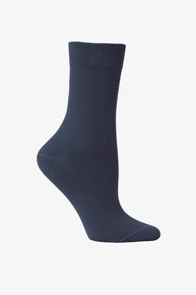 Los Angeles Apparel Smrsock - Summer Sock In Blue