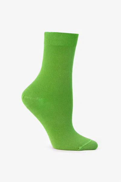 Los Angeles Apparel Smrsock - Summer Sock In Green