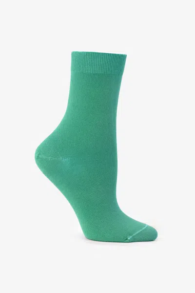 Los Angeles Apparel Smrsock - Summer Sock In Green