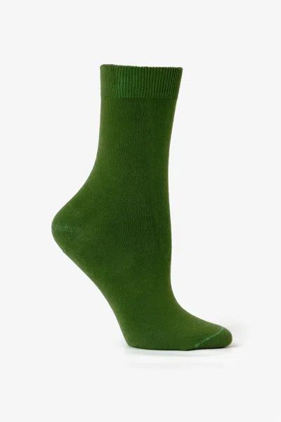 Los Angeles Apparel Smrsock - Summer Sock In Green