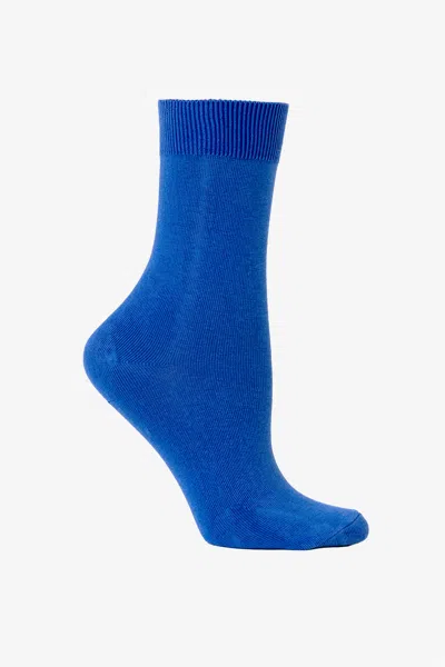Los Angeles Apparel Smrsock - Summer Sock In Blue