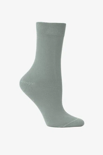 Los Angeles Apparel Smrsock - Summer Sock In Silver