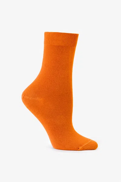 Los Angeles Apparel Smrsock - Summer Sock In Orange