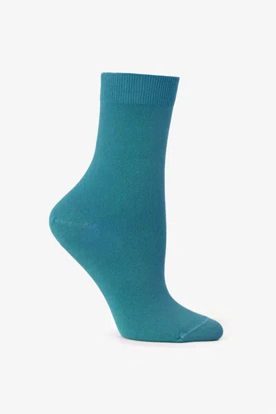 Los Angeles Apparel Smrsock - Summer Sock In Blue