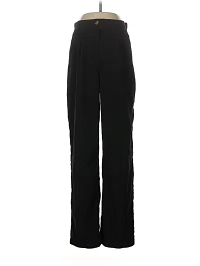 Pre-owned Los Angeles Apparel Track Pants In Black