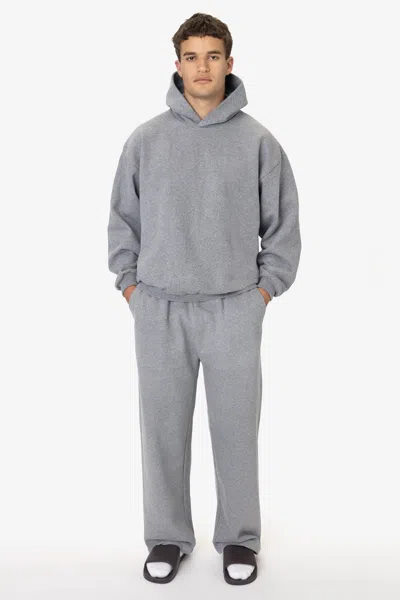 Los Angeles Apparel Trf05 - 12 Oz. Tri-blend Gabardine Fleece Sweatpant In Gray