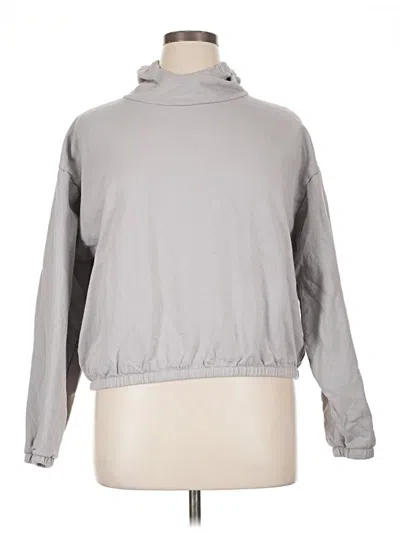 Pre-owned Los Angeles Apparel Turtleneck Sweater In Gray