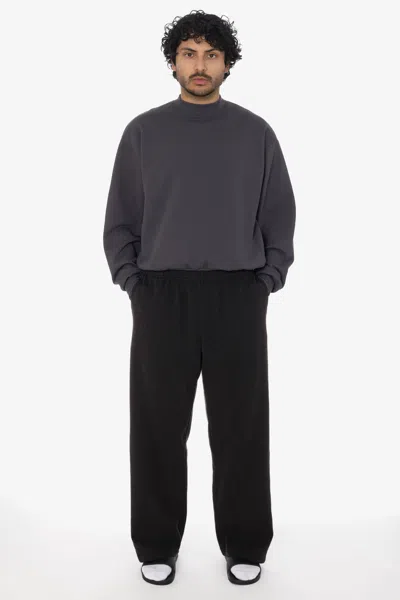 Los Angeles Apparel Tx05gd - Heavy Thermal Garment Dye Sweatpants In Black