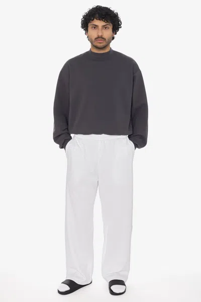 Los Angeles Apparel Tx05gd - Heavy Thermal Garment Dye Sweatpants In White