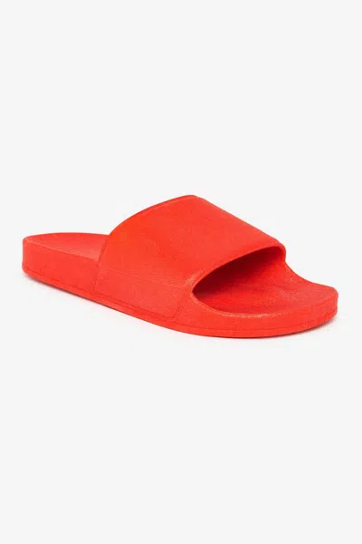 Los Angeles Apparel Unislide - Unisex Slides In Flame